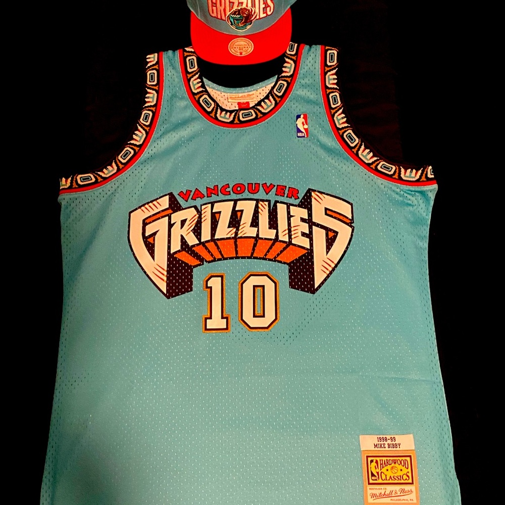 Mitchell & Ness Vancouver Grizzlies mens jersey